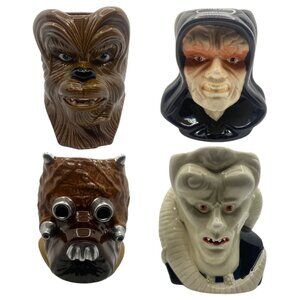 Star Wars Mugs, Set of 4, by Applause